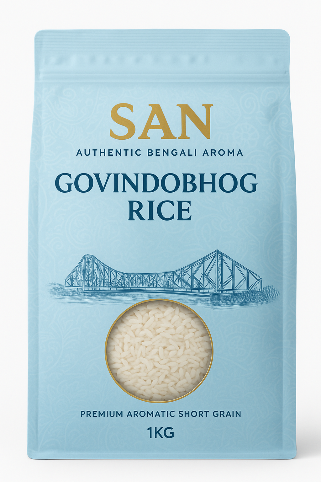 San Govindo Bhog Rice 1Kg | Authentic Bengali Aroma